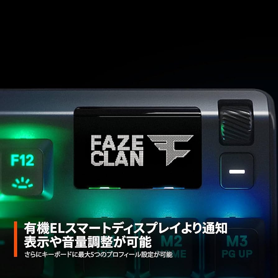 Amazon.co.jp: SteelSeries ゲーミングキーボード テンキーレス