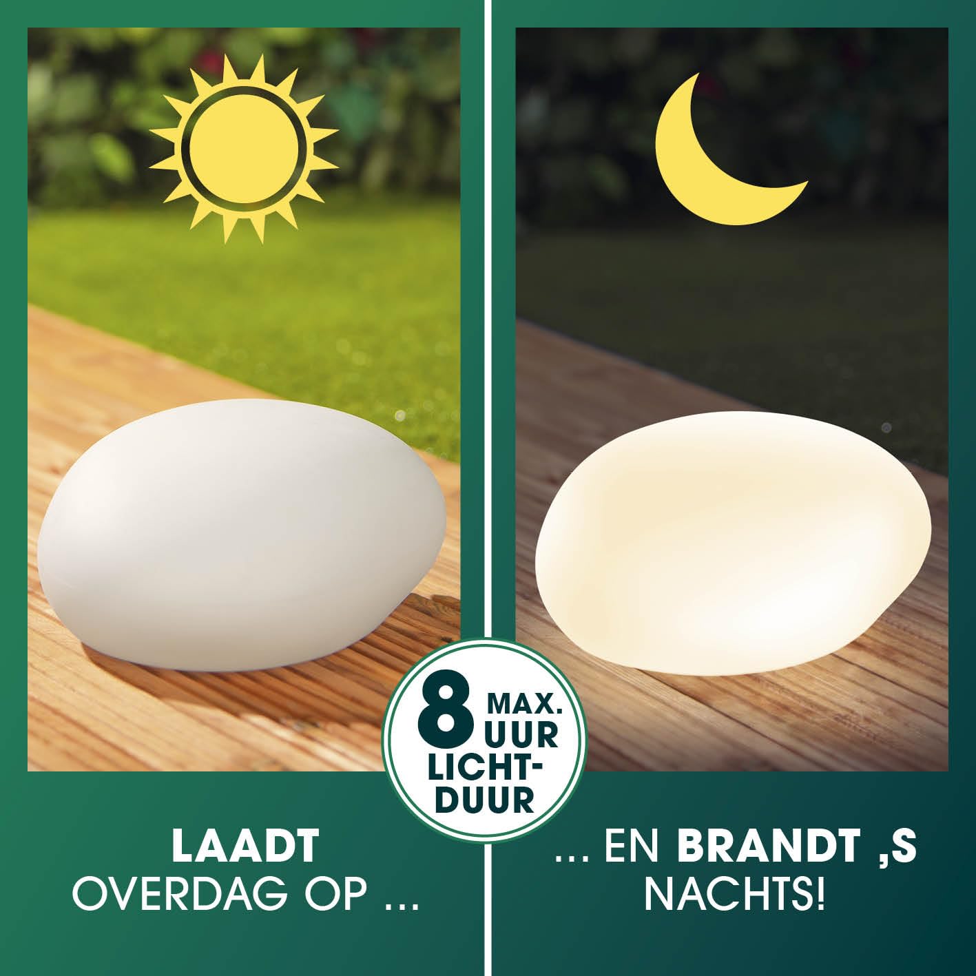 EASYmaxx Led-zonnelamp met kleurverandering, decoratieve