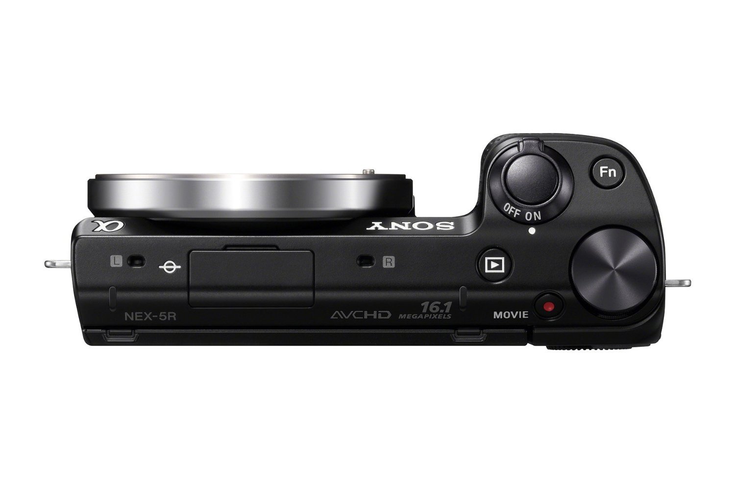 Sony NEX-5R/B 16.1 MP Compact Interchangeable Lens Digital Camera