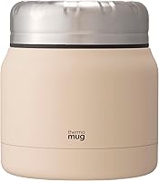 Vista 2 de Thermo Mug TNK1830A - Tarro térmico para almuerzo, mini tanque, 10.1 fl oz (10.1 fl oz), marfil, construcción de doble pared al vacío