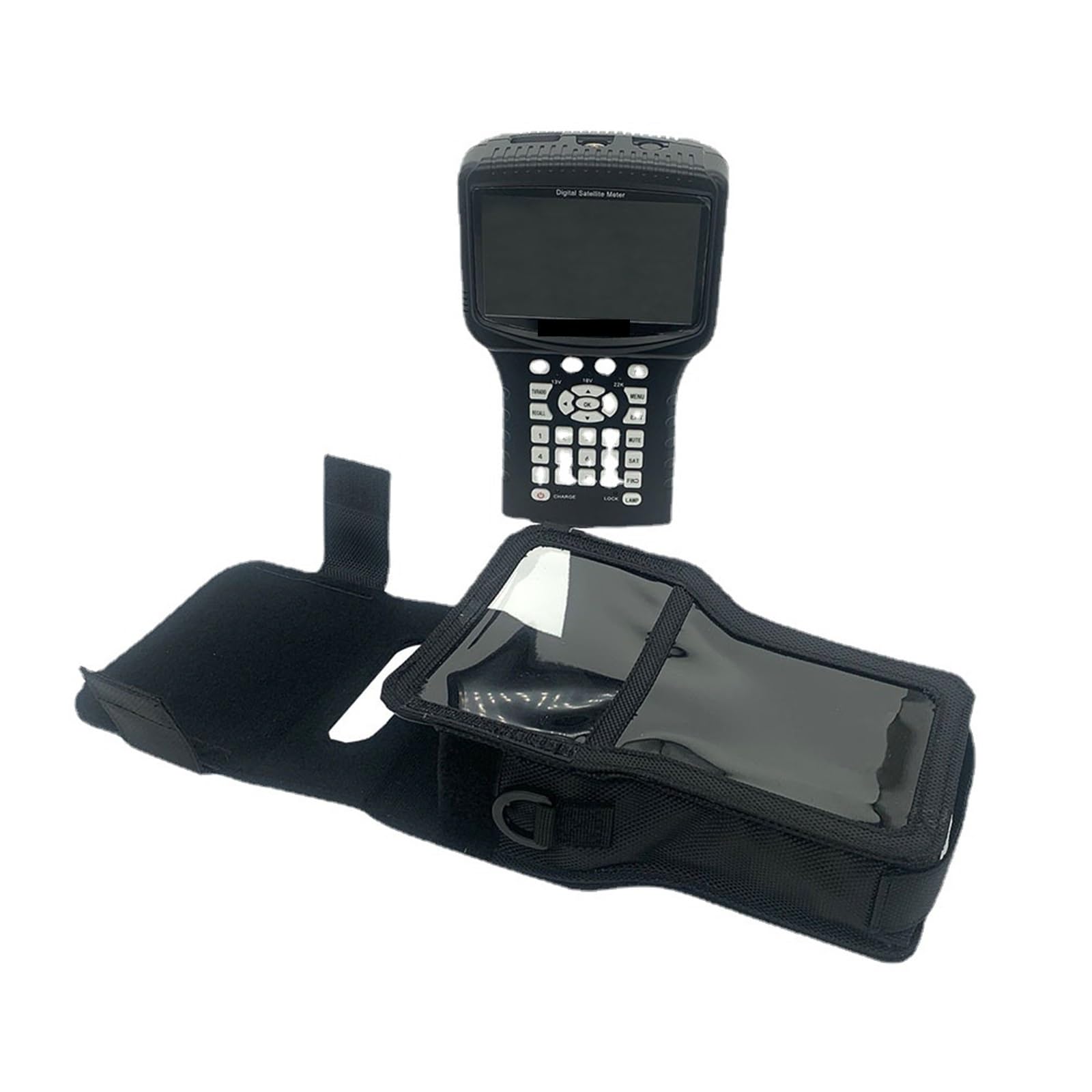 Buscador de señal satelital, SF620S Computadora Portátil DVB-S2 Visor Satelital Instrumento Pantalla LCD De 4.3 Pulgadas Admite Analizador