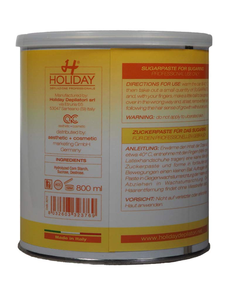 Zuckerpaste TROPICAL STRONG STRONG 1 kg Sugaring die effektive langfristige Haarentfernung ohne Vliesstreifen mit der Flicking Technik