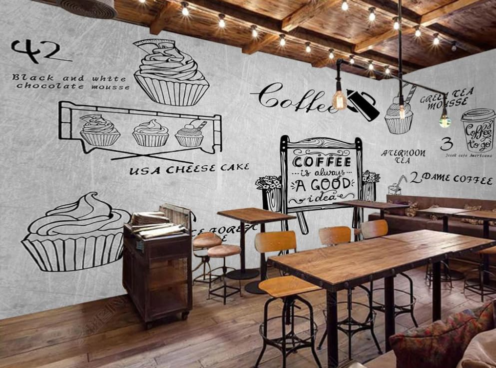 Papier peint intissé cuisine lavable grand poster mural pour cacher défauts - 3