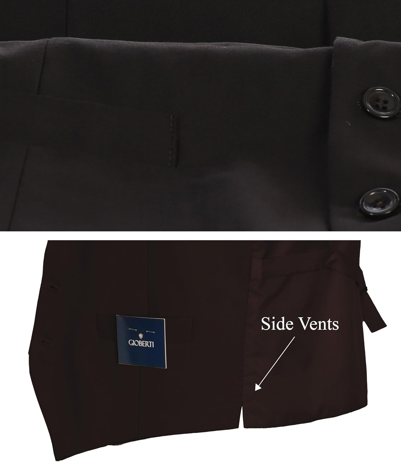 Gioberti Men's Formal Suit Vest Fit for Business or Casual Dress - Image 4