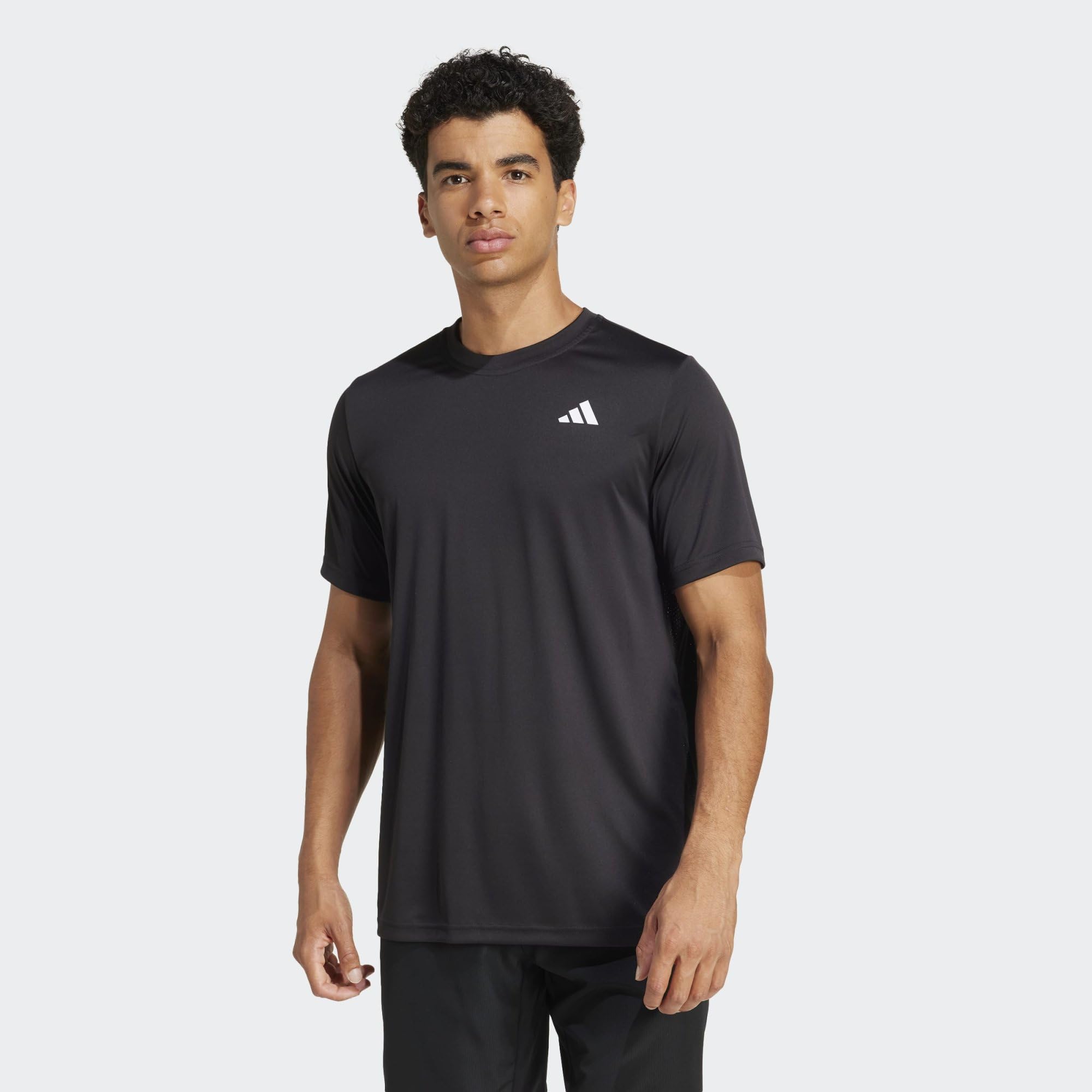 adidas Uomo Club Tennis Climacool Shirt, Black, XXL