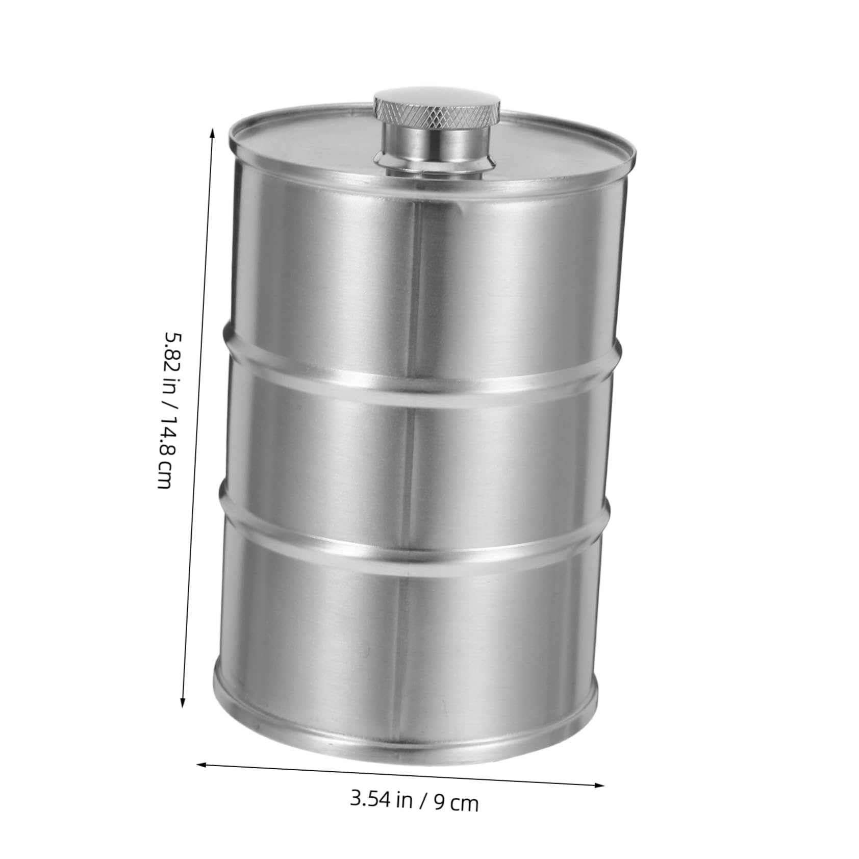 NAMOARLY Camping Hip Flask Stainless Steel Flask for Liquor Portable Whiskey Bottle for Women