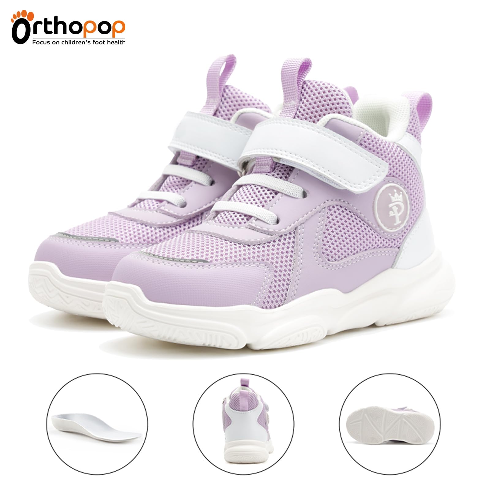Scarpe Ortopediche correttive per Bambini con Caviglia e Arco Plantare per Bambini e Bambine