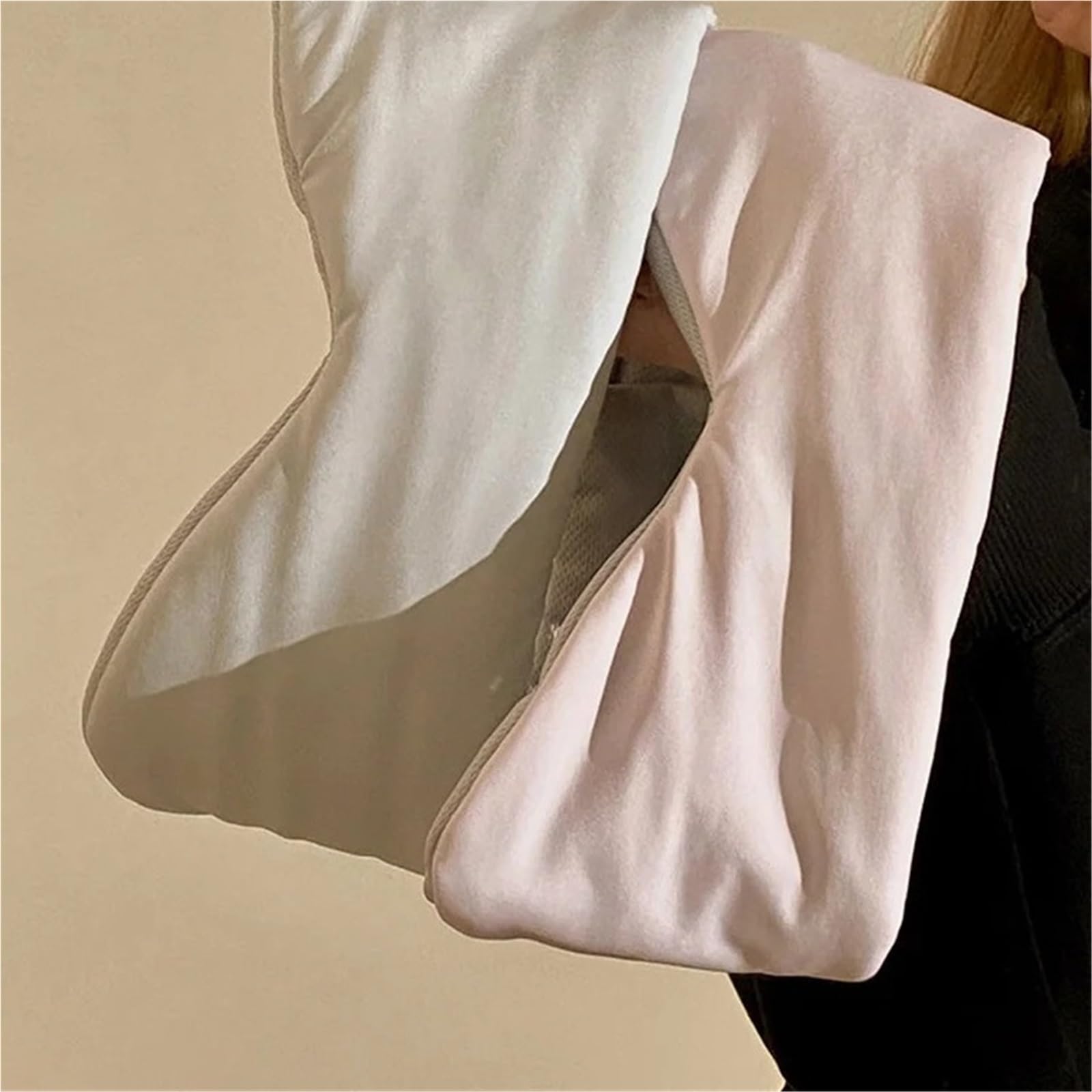 Maschera Oculare Peso Maschera for gli occhi a gravità che blocca la luce for dormire, pressione delicata, benda for il sonno, visiera, relax da viaggio(A1)