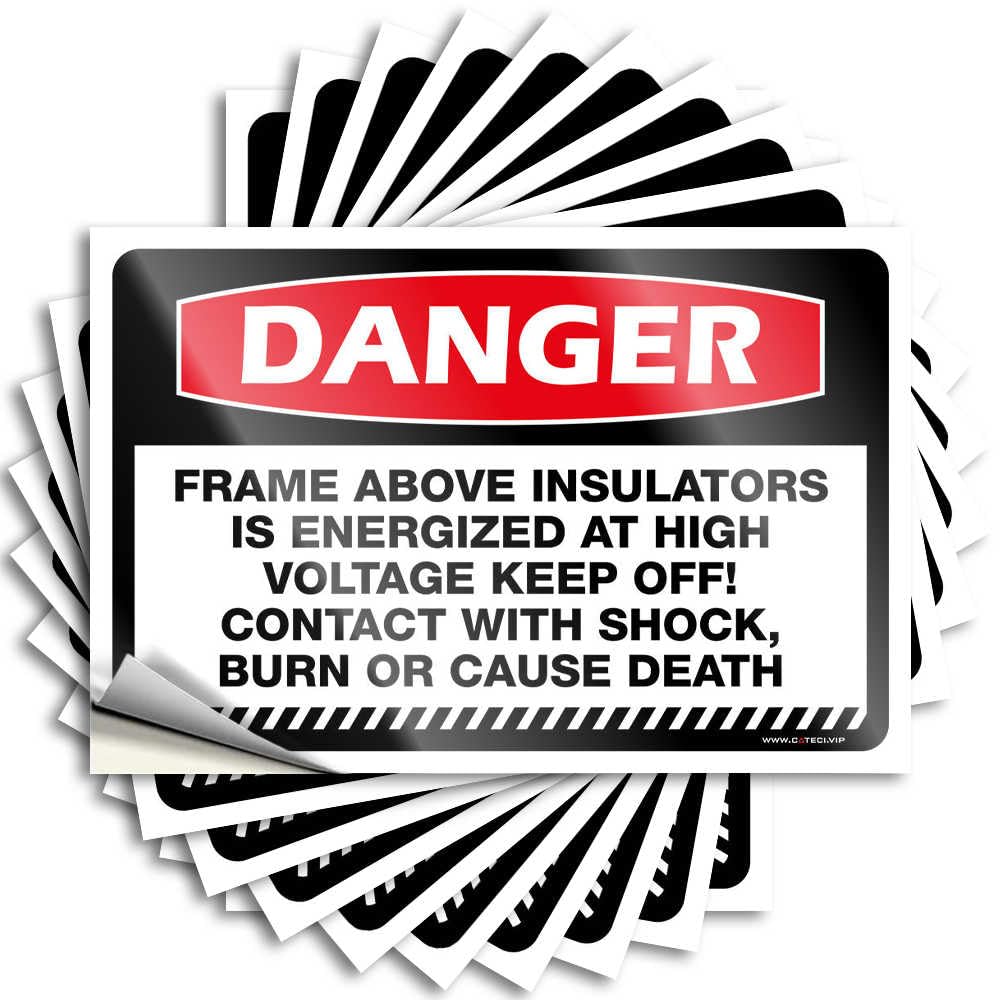 Boys Bedroom Decorations Door Sticker - Danger Confined Space Lockout and Tagout Procedures Must Be Cute Durable Sticker Easy Apply for Earth Decor(6X9CM)