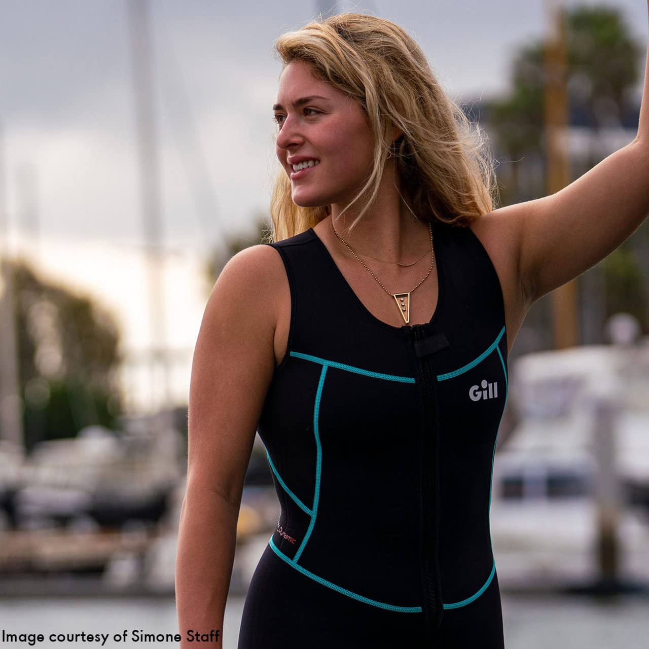 Gill Womens Dynamic 3mm Long Jane - Nero - Easy Stretch