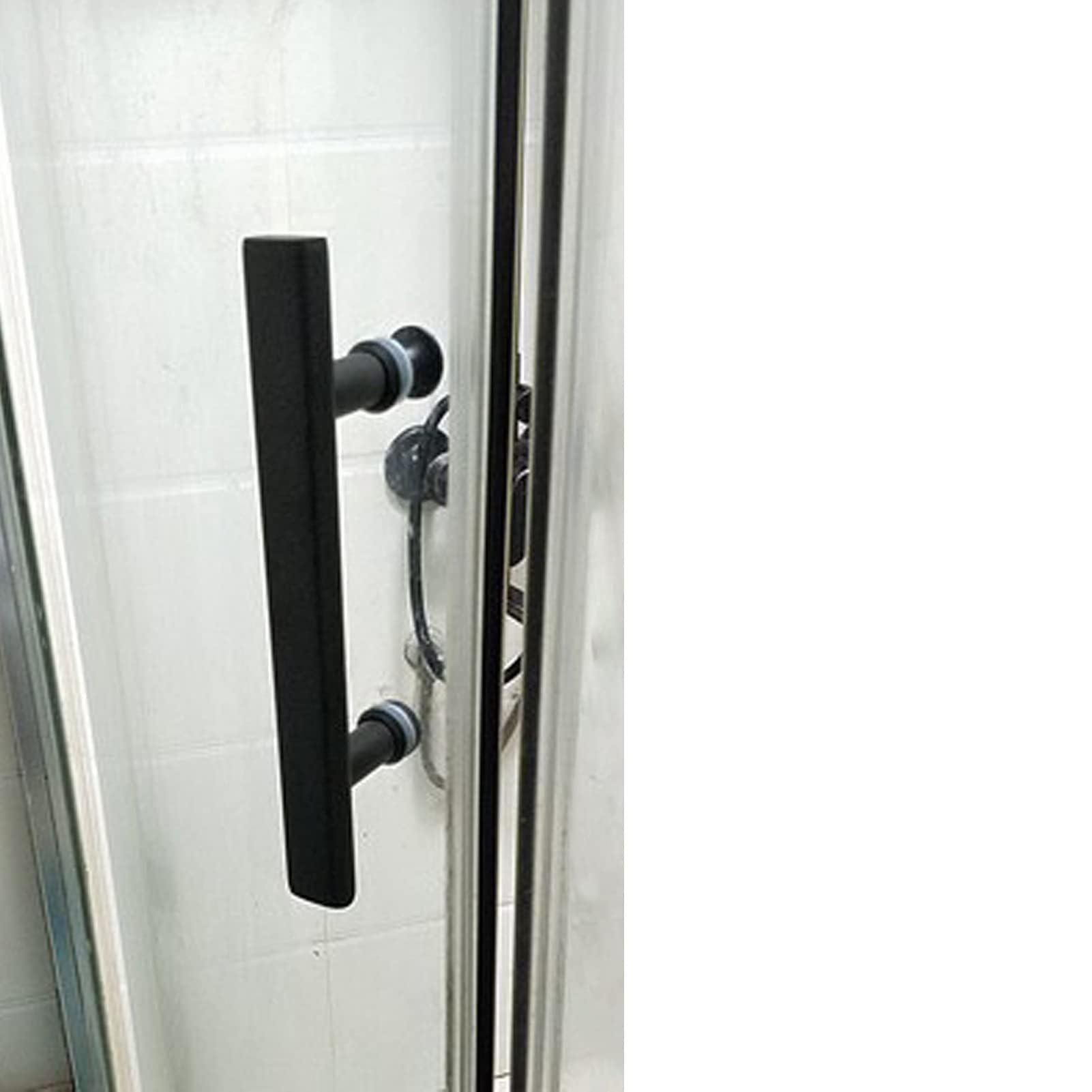 Poignée de porte de douche en verre entraxe 145 mm pour rénovation
