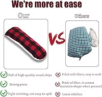 Vista 9 de Sastres Jamón Presionando Jamones Serrín Sólido para Planchar Costura