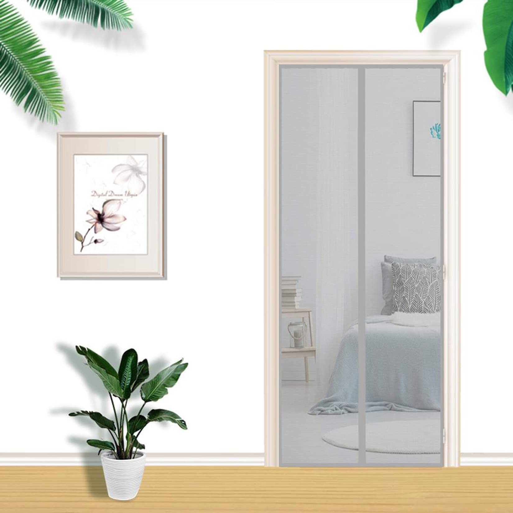 Magnetische Muggenschermen Voor Deuren - Een Gordijn-scherm Van Design Minimal Zonder