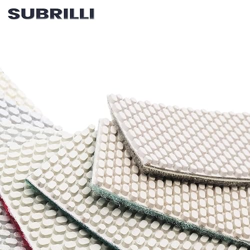 Miniatura 7 de Bloque de lijadora manual de diamante para almohadillas de pulido de gancho y bucle, papel de lija para el hogar DIY