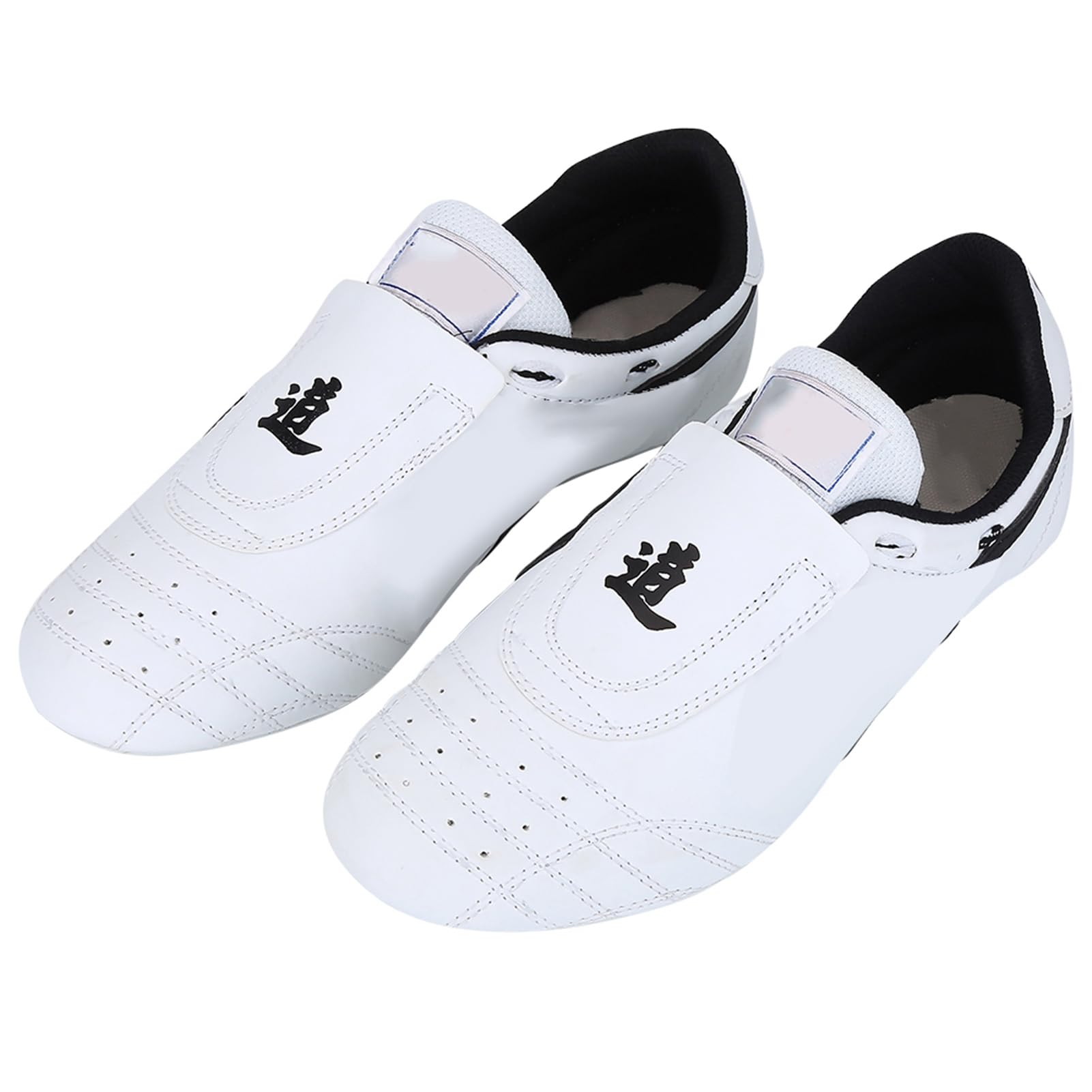 Taekwondo Shoes Martial Arts Sneaker Boxing Karate Kung Fu Tai Chi Shoes Black Stripes Sneakers Lightweight Shoes for Men Women