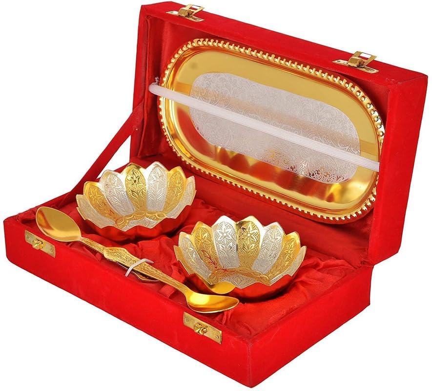See full amazon price history chart for FUSION WORK DESIGN Silver-Golden Plated Bowl Set with Tray & 2 Spoons | Bowl Set of 2 Pieces for Dessert Dry Fruits Serving | Housewarming/Wedding Return Gifts FUSION WORK DESIGN Silver-Golden Plated Bowl Set with Tray & 2 Spoons | Bowl Set of 2 Pieces for Dessert Dry Fruits Serving | Housewarming/Wedding Return Gifts (B0DDY9SBB1) Amazon Price History, Amazon Price Tracker