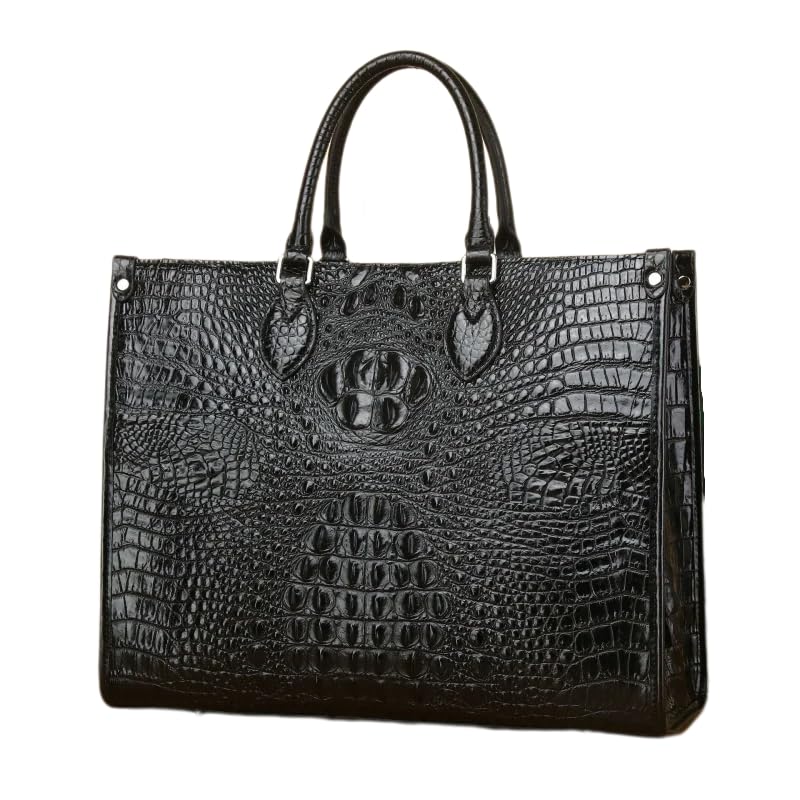 Sac à main en cuir crocodile véritable : l'élégance intemporelle pour femme active