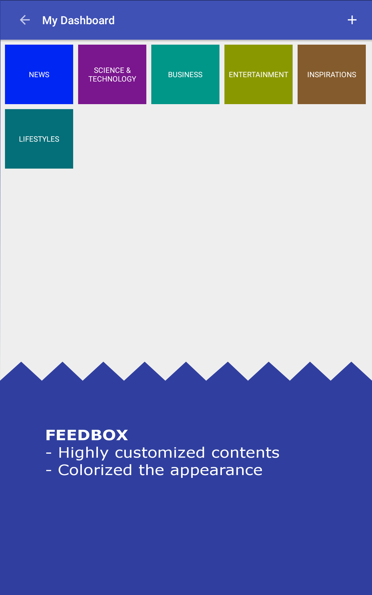 Small Box Feed Example App FeedBox (RSS Reader) - App on the Amazon Appstore
