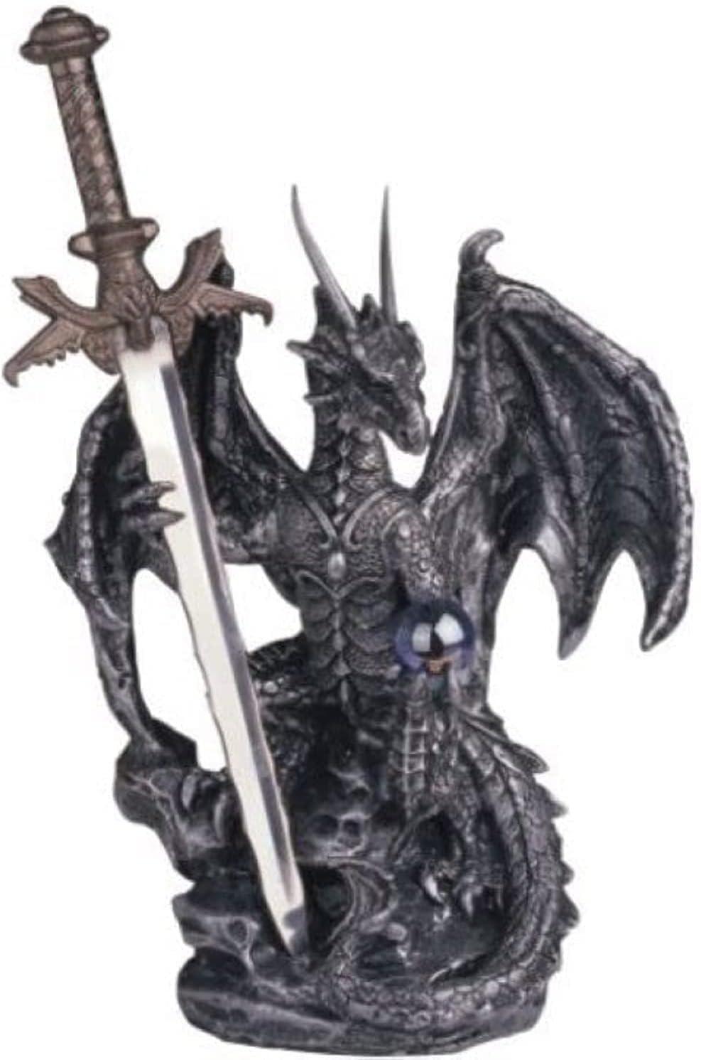 StealStreet George S. Chen Imports SS-G-71329 Dragon Collection with Sword Collectible Fantasy Decoration Figurine