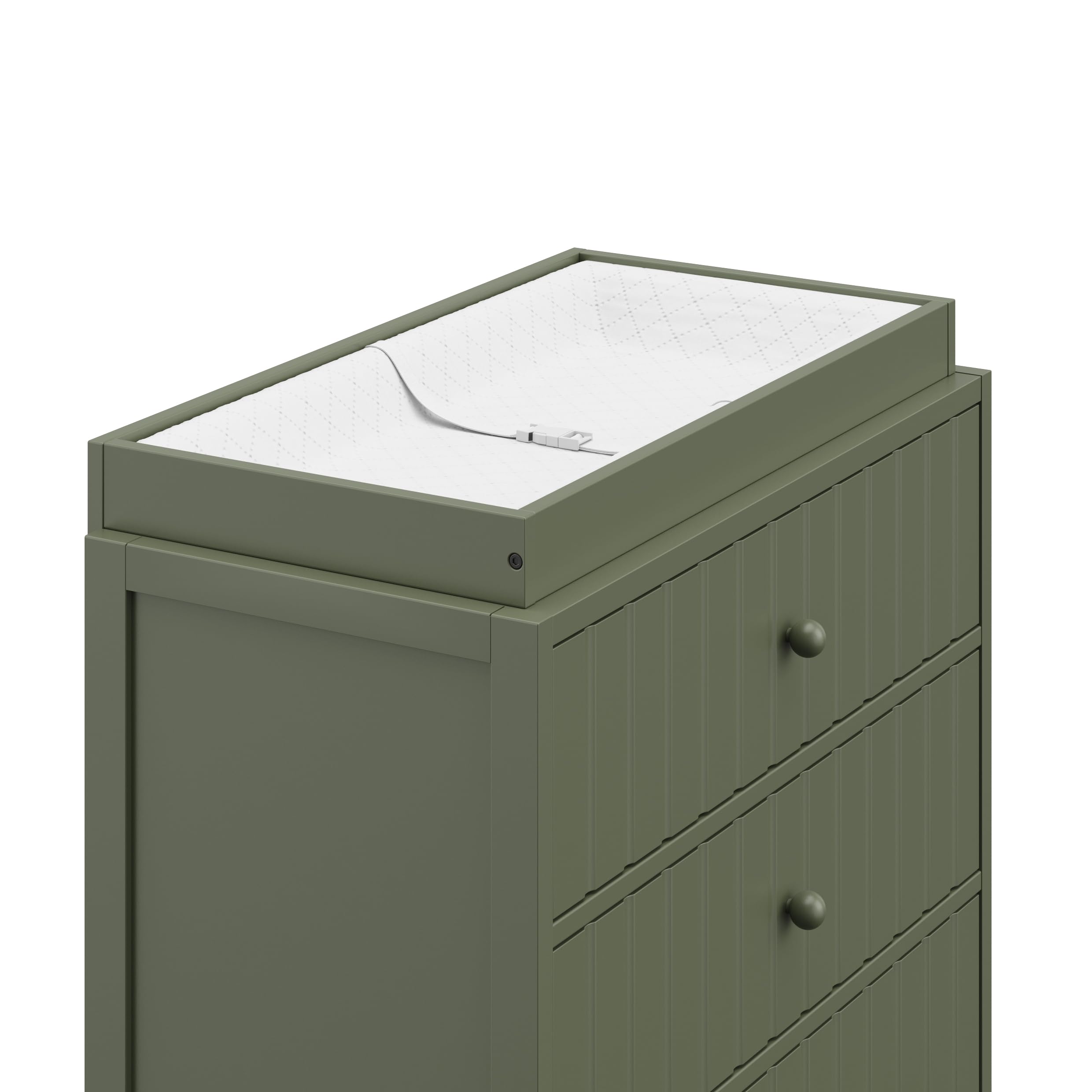 Amazon.com: Graco Teddi 3 Drawer Chest with Changing Table Topper (Olive)   GREENGUARD Gold Certified, Interlocking Drawer System, Pre-Installed Drawer  Tracks for Easier Assembly : Home & Kitchen