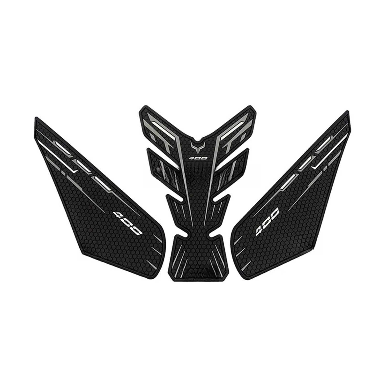Motorcycle Tank Pad Protector Sticker Decal Knee Grip Traction Side for Kawas&AKI for Ni&nja 400 for Ni&nja 400 Z400 2018-2022 Fuel Tanks Pads