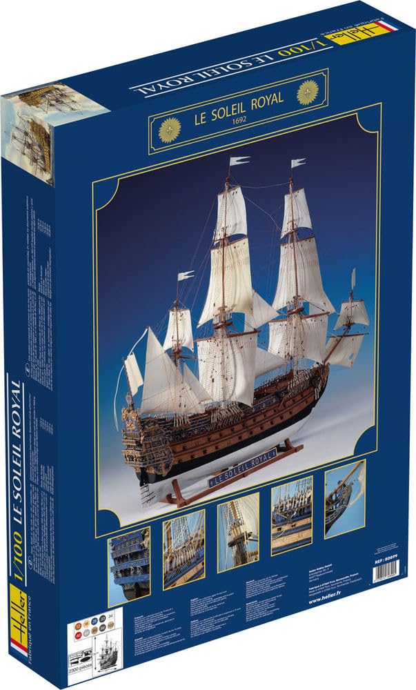 Amazon | Le Soleil Royal Huge Sailing Ship 1/100 Heller