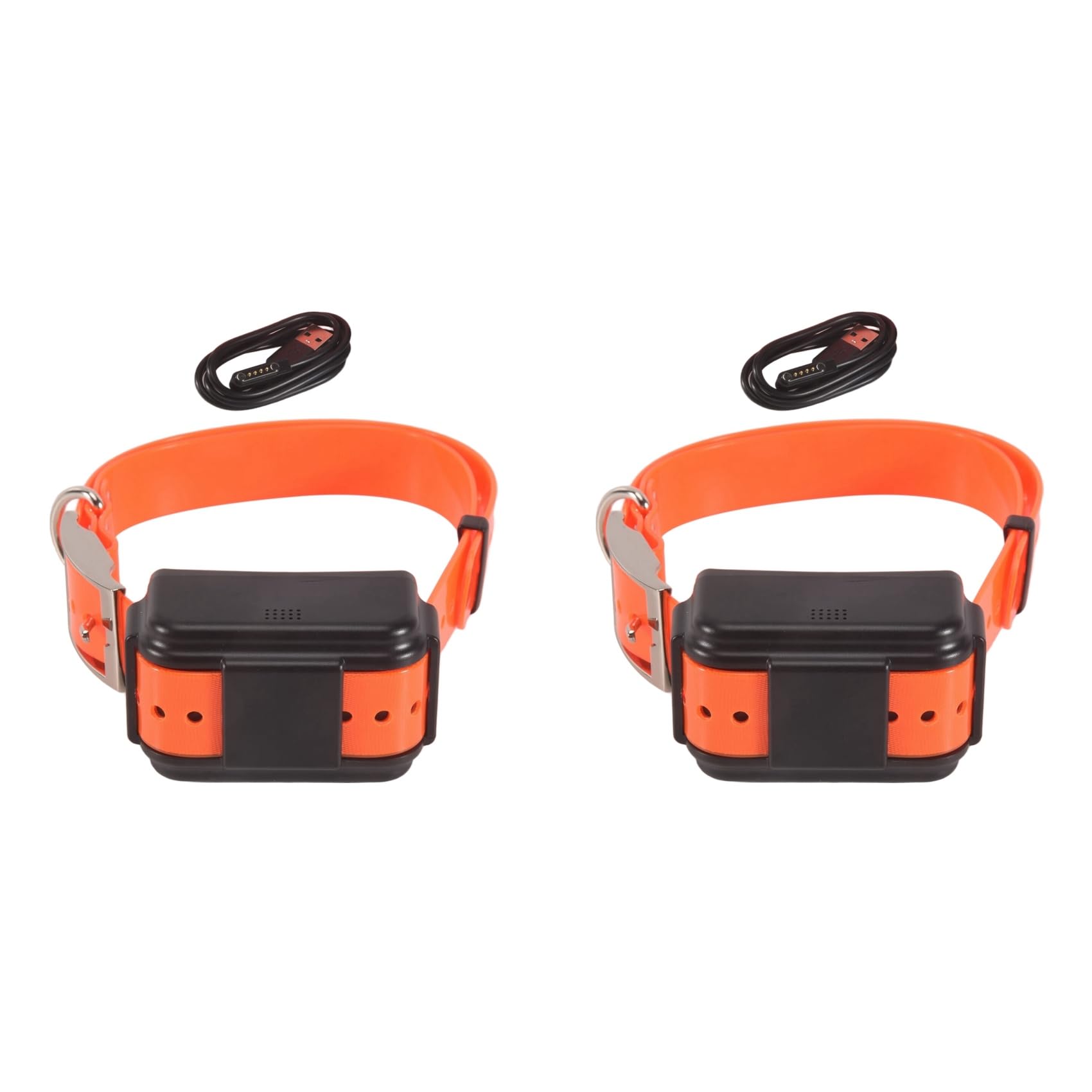 2X Collier GPS pour Chiens, Suivi GPS en Temps Réel, Étanche IP67, pour Chiens de Taille Moyenne et Grande.