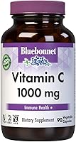 Vista 1 de Bluebonnet Nutrition Vitamina C 1000 mg Cápsulas vegetales, ácido ascórbico, para la salud inmunológica y la salud de la piel, vegano, vegetariano