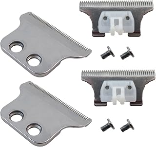 Cuchillas de recortadora de repuesto fáciles de reemplazar para T-Wide Wahl 5 Star Series Detailer (8081) Cordless Detailer LI (8171) Ajuste de rendimiento mejorado para una experiencia de