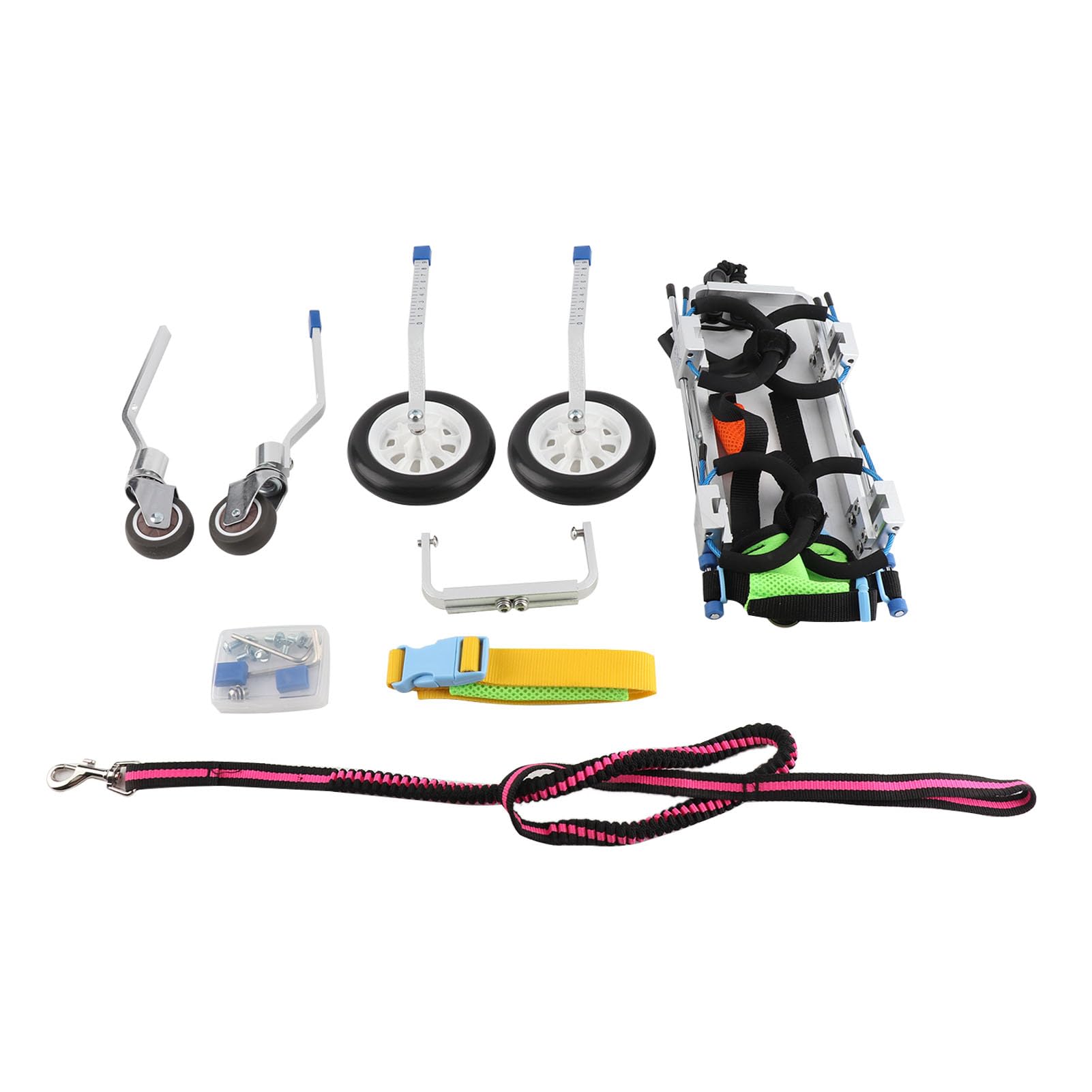 Juguetes de Gato, Mantiene a su M¨®vil y C¨®Modo, Arneses de Chalecos, Viaje con F¨¢CIL Almacenamiento y Transporte, Silla Ruedas para Peque?as para la Espalda, Mascota, Ayuda