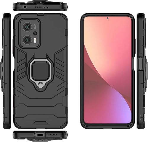 Miniatura 1 de Kukoufey Funda para Xiaomi Redmi Note 11T Pro+5G Caso,Funda para Xiaomi Redmi Note 11T Pro 5G Caso,Soporte de montaje magnético para coche Funda
