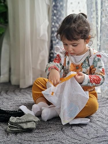 Miniatura 9 de Simply Kids Calcetines tobilleros antideslizantes para bebé (9 pares), agarre superior, algodón suave, para niñas y niños activos (de 0 a 7 años)