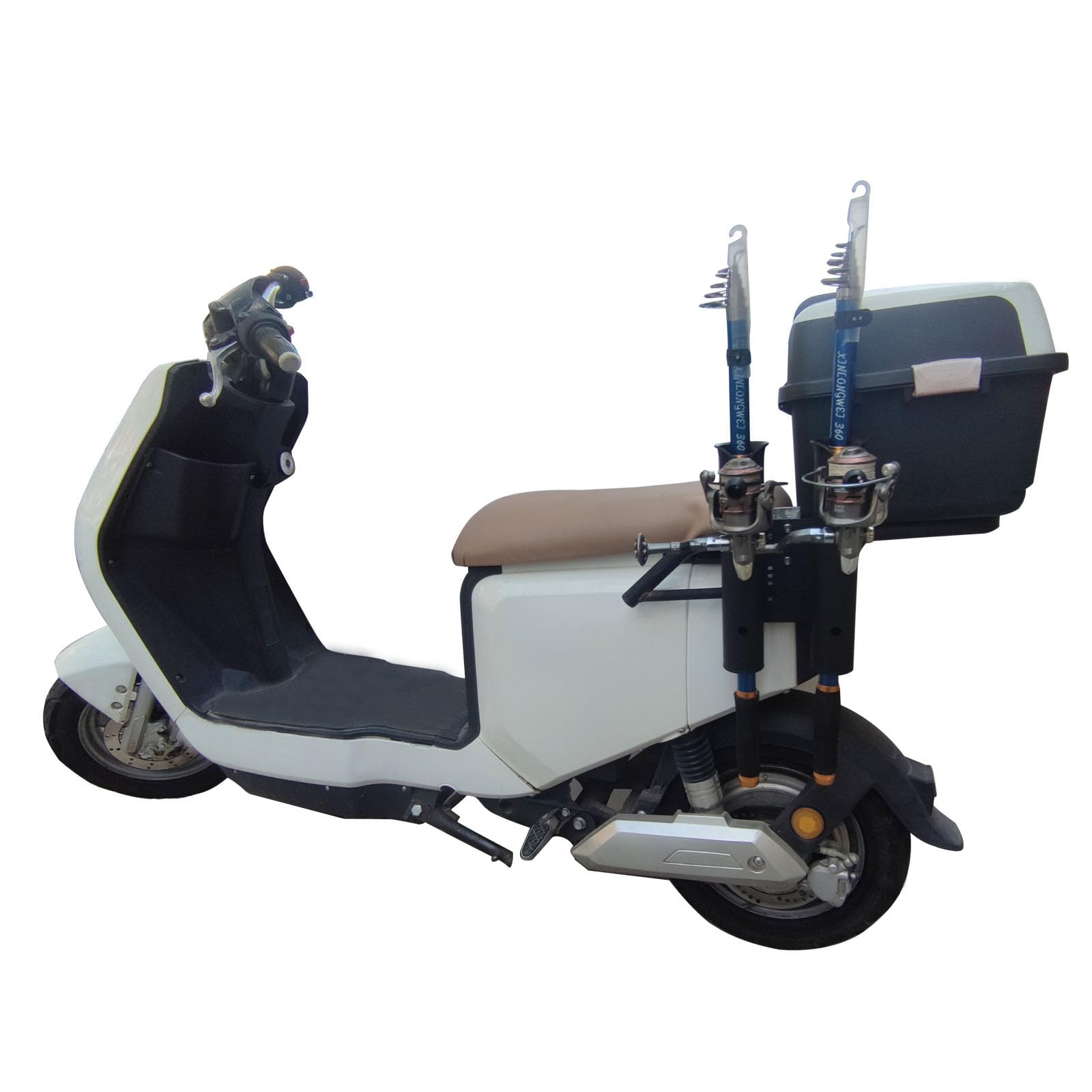 scooter fishing rod holder Amazon.com: Fishing Rod Holder for Bike, Cart, Camping Carts,Scooter,  Motorcycle, ATV & Beach Car : Sports & Outdoors