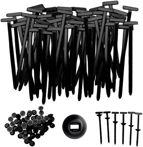 Hebilla universal de nailon para ataduras de cables, bridas de cierre automático, bridas de cables resistentes para el hogar, oficina, reparación de