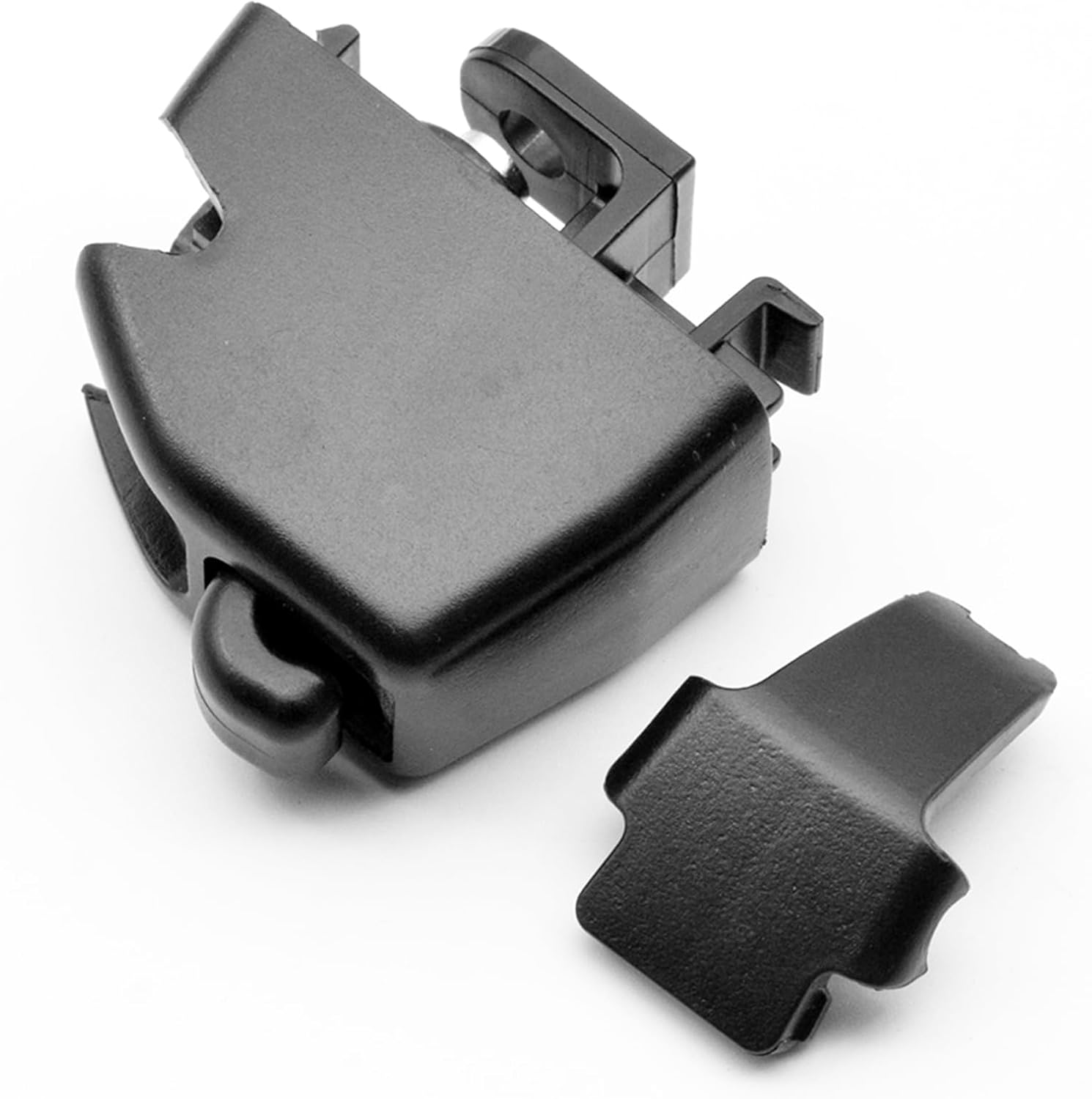 Sun Visor Clip Hook Retainer Compatible for Porsche Cayenne 2019 2020 2021 2022 2023 2024 2025 PAB8575611E0 Black (1 PCS)
