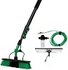 Hammersmith AquaClean Deluxe – The Original from the TV – Broom with Water Connection – Washing Brush with 3.6 m Telescopic Handle – Water Brush – Window & Photovoltaic Cleaner