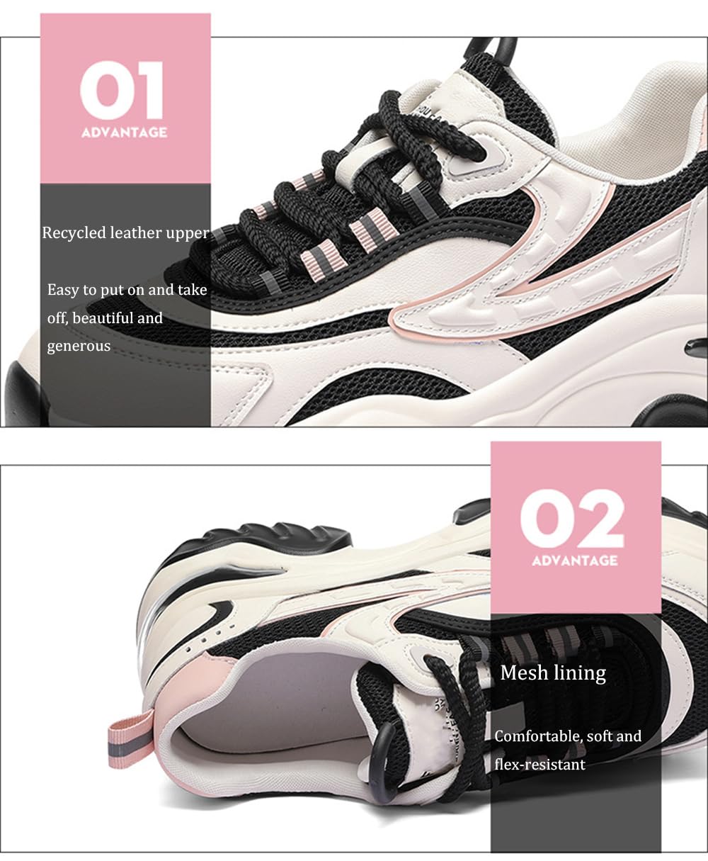 ⁂Stylishデザイナーズ⁂ Amazon.com: ZFBBD Women's Chunky Dad Shoes - Fashion
