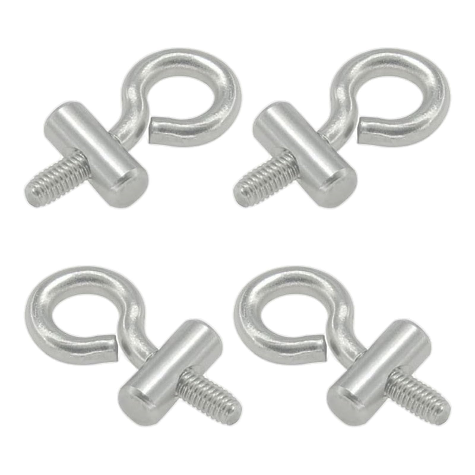 Tsophreniq 4Pcs Duty Piping Rails Stoppers With Carabiner Hook Resistant Stainless Steel For Awning Systems In Campers Motorhome Rails Stoppers