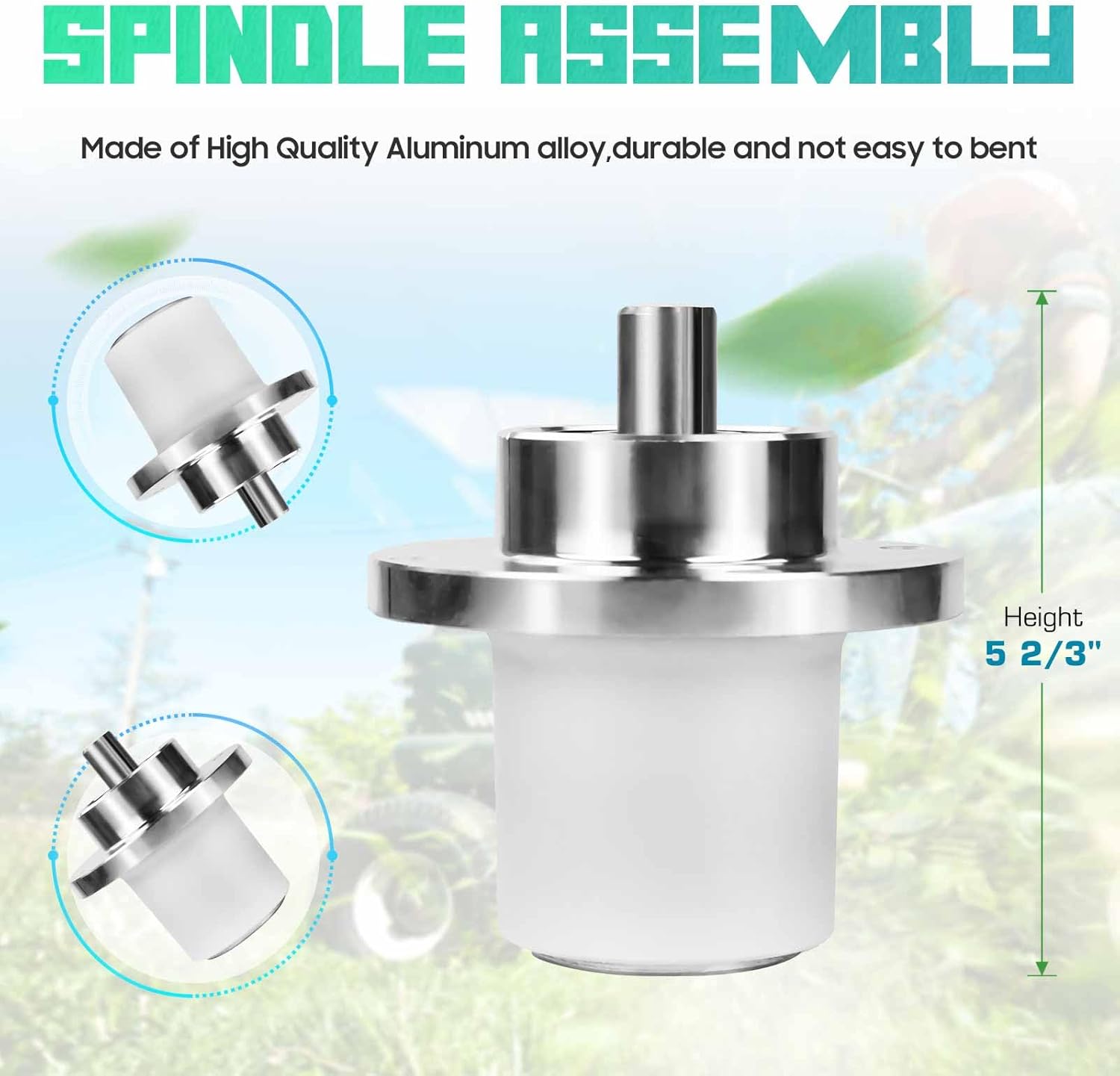 (3 Pack) Spindle Assembly for Bad Boy 037-2000-00, 037-2050-00 MZ 42" MZ Magnum 48" 54" Deck