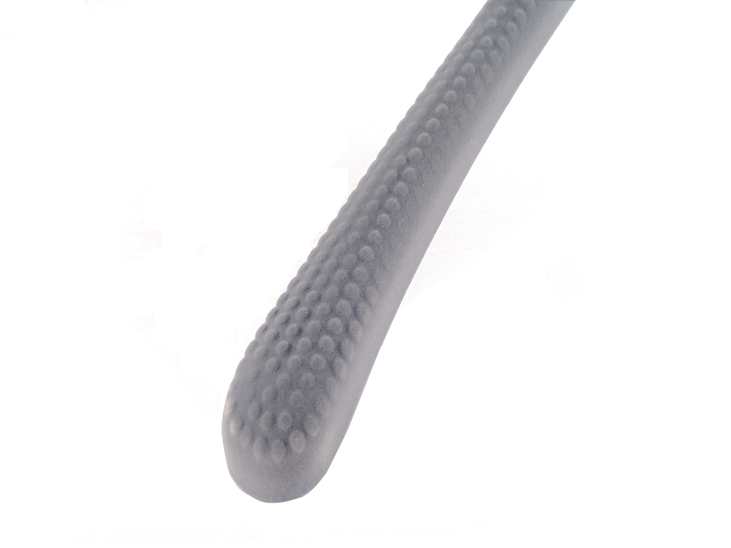 SONDERPOSTEN !!! Samt Kleiderbügel für Oberteile & Blusen, 38 cm, grau, NEU, 15 Stück | NEU