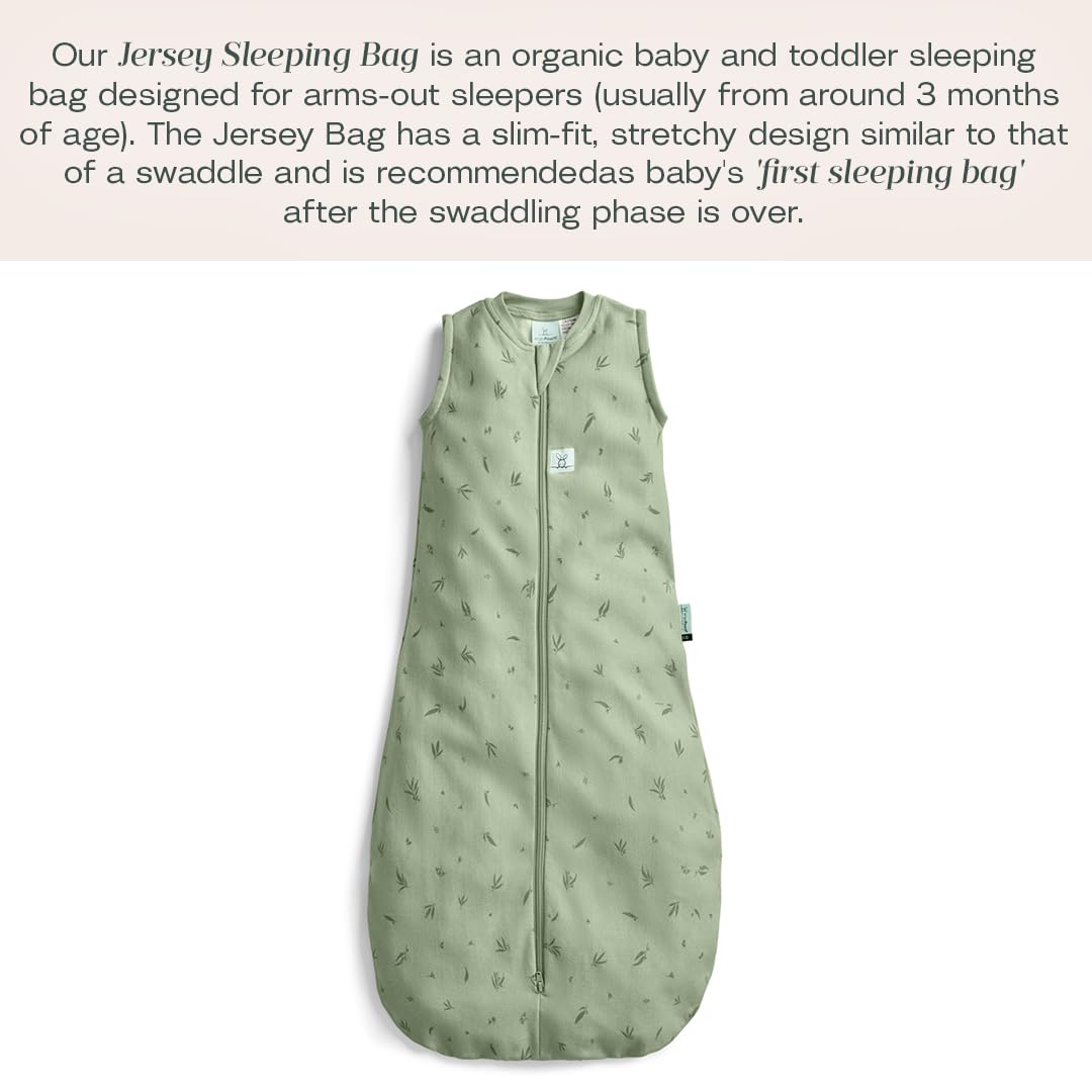 ergoPouch TOG 0.2 Jersey Sleeping Bag, Arms-Out Baby Sleep Sack, Ideal Transition from Swaddling - Image 2