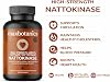 Nattokinase Supplement 4000 FU Supports Circulation Cholesterol & Cardiovascular Health High Strength Natural Japanese Natto Enzyme GMP Certified Zero Additives Vegan 120 Capsules UK Made