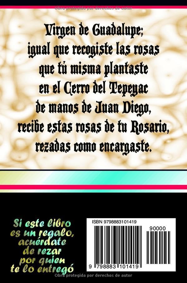 Santo Rosario. Con Letanias y textos para cada dia de la semana y Misterios propios de la Virgen de Guadalupe (Spanish Edition) - Image 2