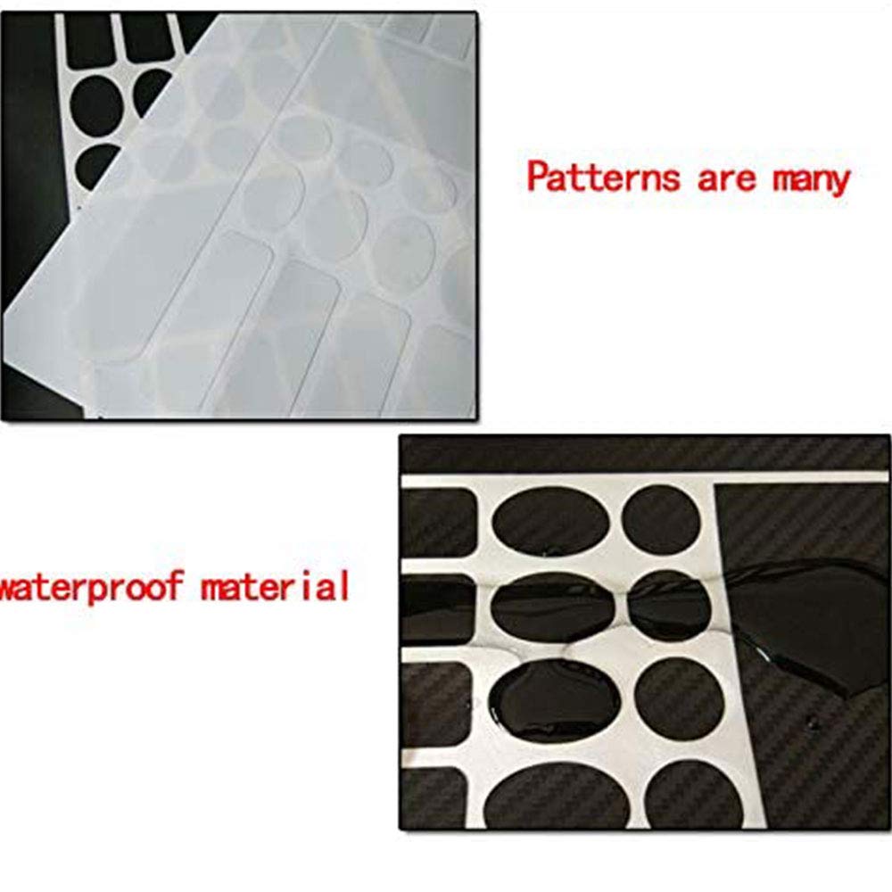 Lot de 2 films de protection autocollants pour chaîne de vélo - Pour VTT, vélo de route, cadre pliable - Noir mat