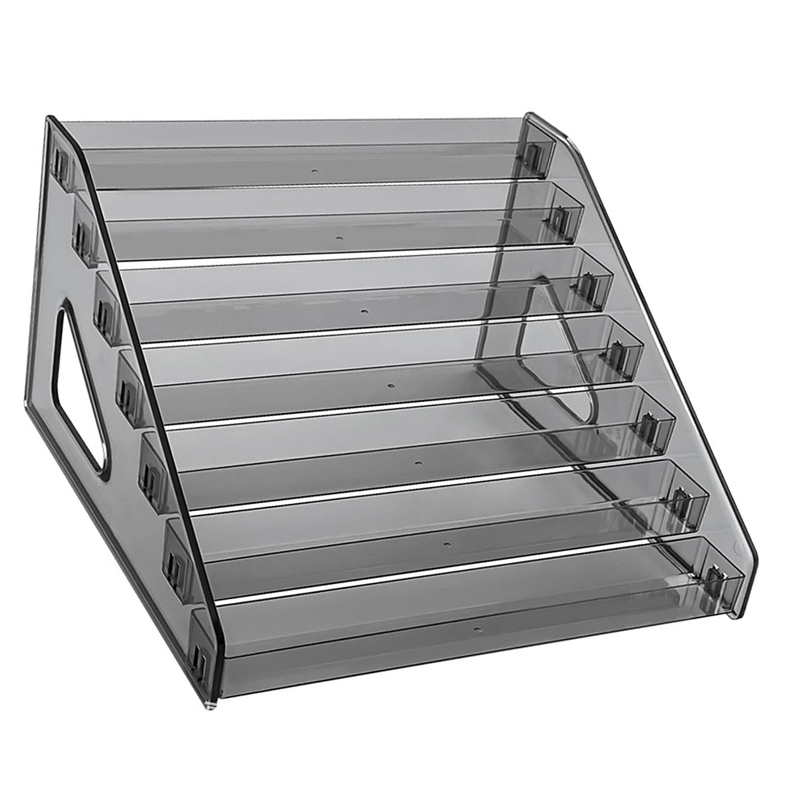 Tsophreniq Makeup Organizers Practical Acrylic Makeup Organizers with Multiple Tiers for Cards and Accessories Essential Display Rack