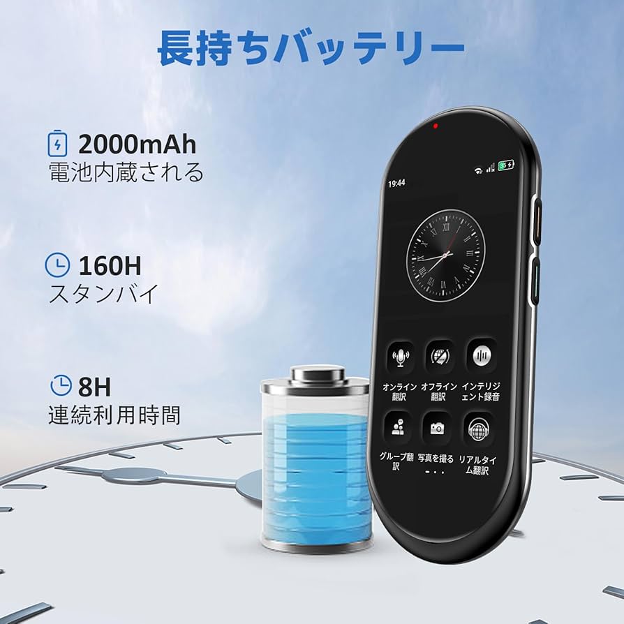 Amazon.co.jp: 【SIMカード挿入可】Herilary A10 AI翻訳機 283