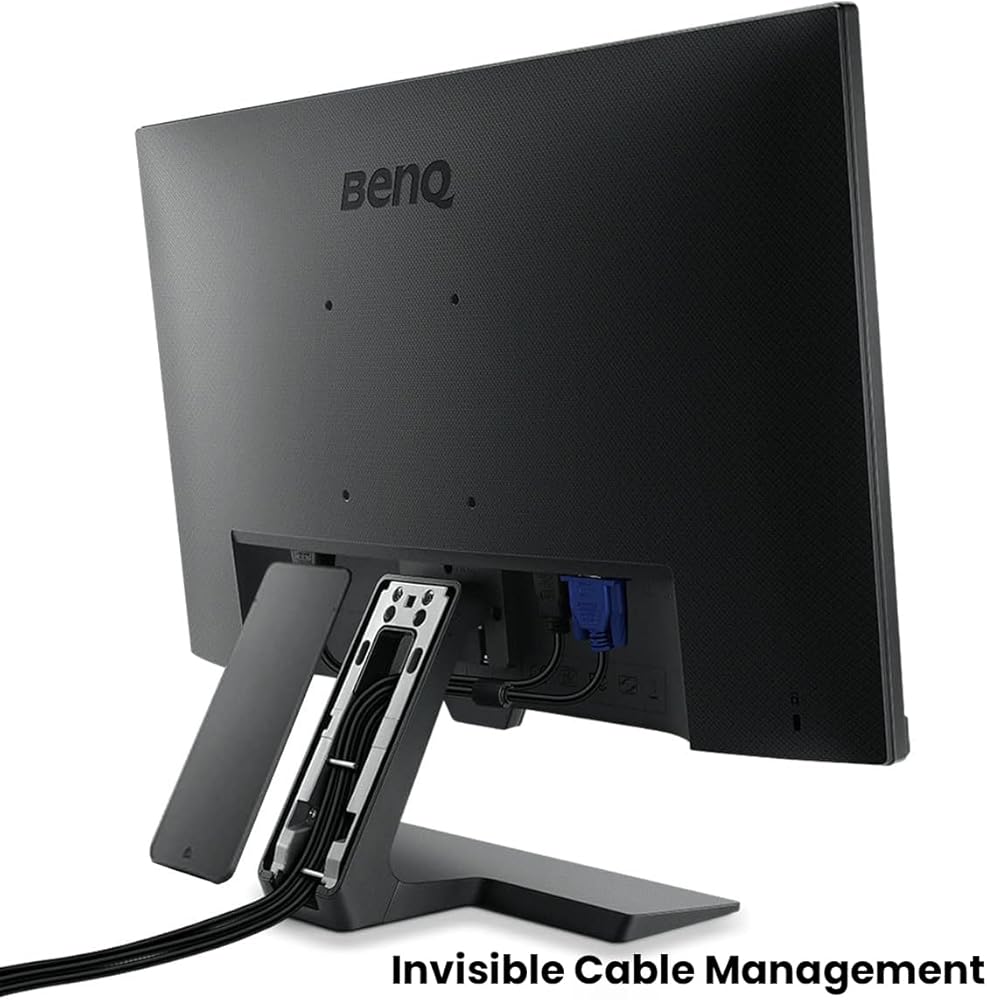BenQ 24 Inch IPS Monitor | 1080P | Proprietary Eye-Care Tech | Ultra-Slim Bezel | Adaptive Brightness for Image Quality | Speakers thumbnail 4