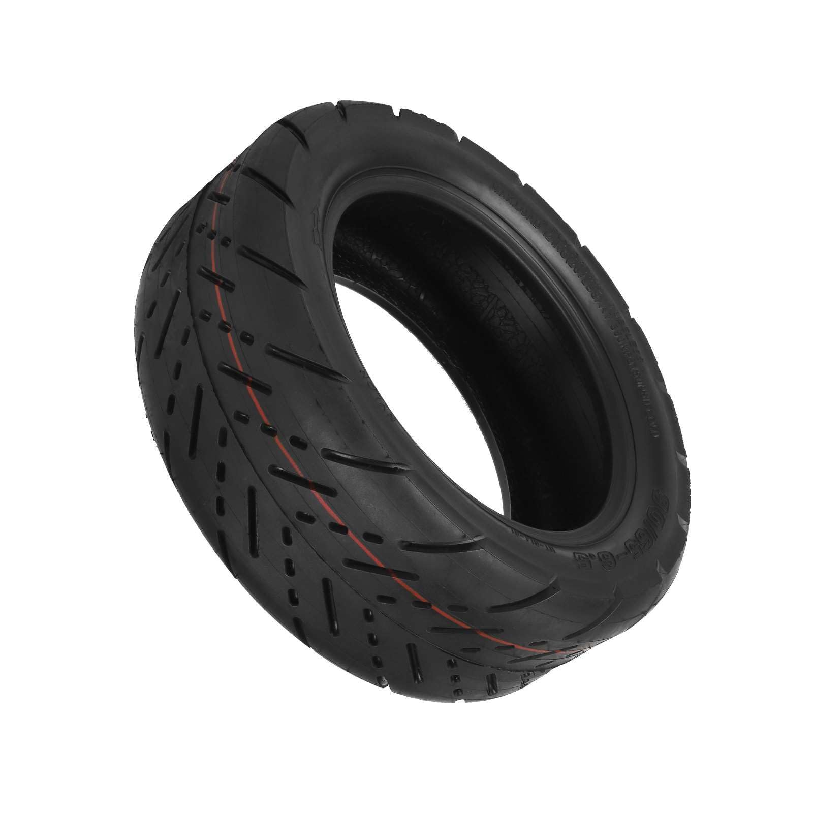 TREFAN Pneu Tubeless Épaissi de 11 Pouces 90/65-6,5, Pneu de Remplacement Antidérapant et Durable pour Urban Glide, IO Hawk Elite X, Dualtron Thunder Trottinette Électrique (Pneus Tubeless pour Vélo