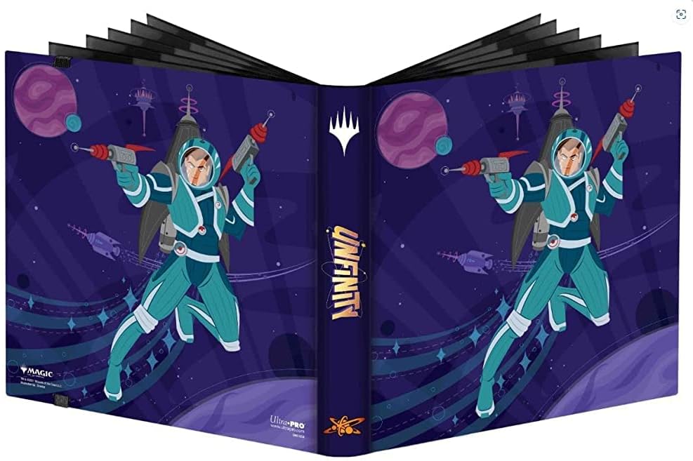 Ultra PRO - Magic: The Gathering Unfinity 9-Pocket PRO-Binder - Protect Collectible Trading Cards, Sports Cards, Side Loading Pockets, Protects and Stores up to 360 Standard Size Cards