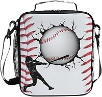 Vista 24 de ALAZA Desert Horses - Lonchera con aislamiento térmico para niñas y niños, kit de bolsa de almuerzo reutilizable, correa de hombro congelable